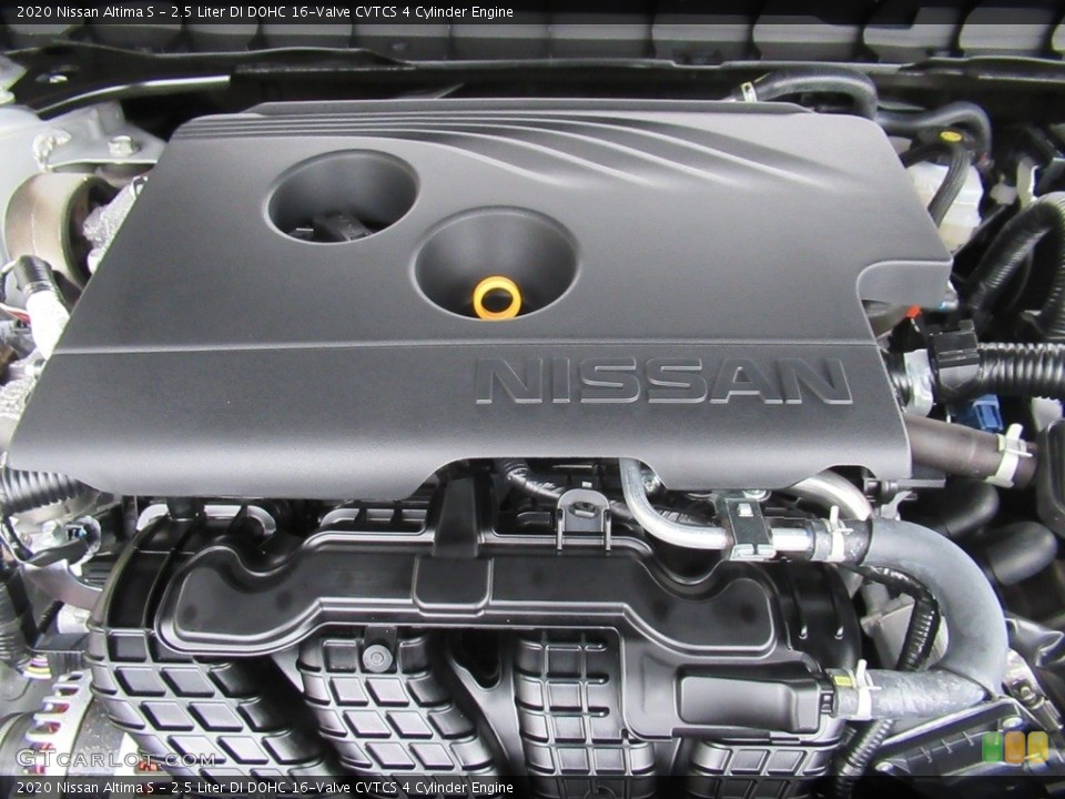 2.5 Liter DI DOHC 16-Valve CVTCS 4 Cylinder 2020 Nissan Altima Engine