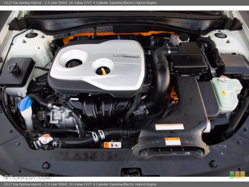 2.0 Liter DOHC 16-Valve CVVT 4 Cylinder Gasoline/Electric Hybrid Engine for the 2017 Kia Optima #140536309