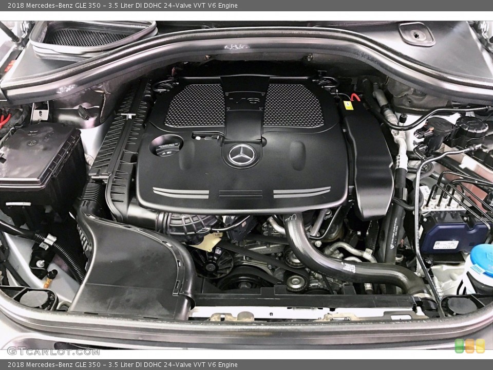 3.5 Liter DI DOHC 24-Valve VVT V6 2018 Mercedes-Benz GLE Engine