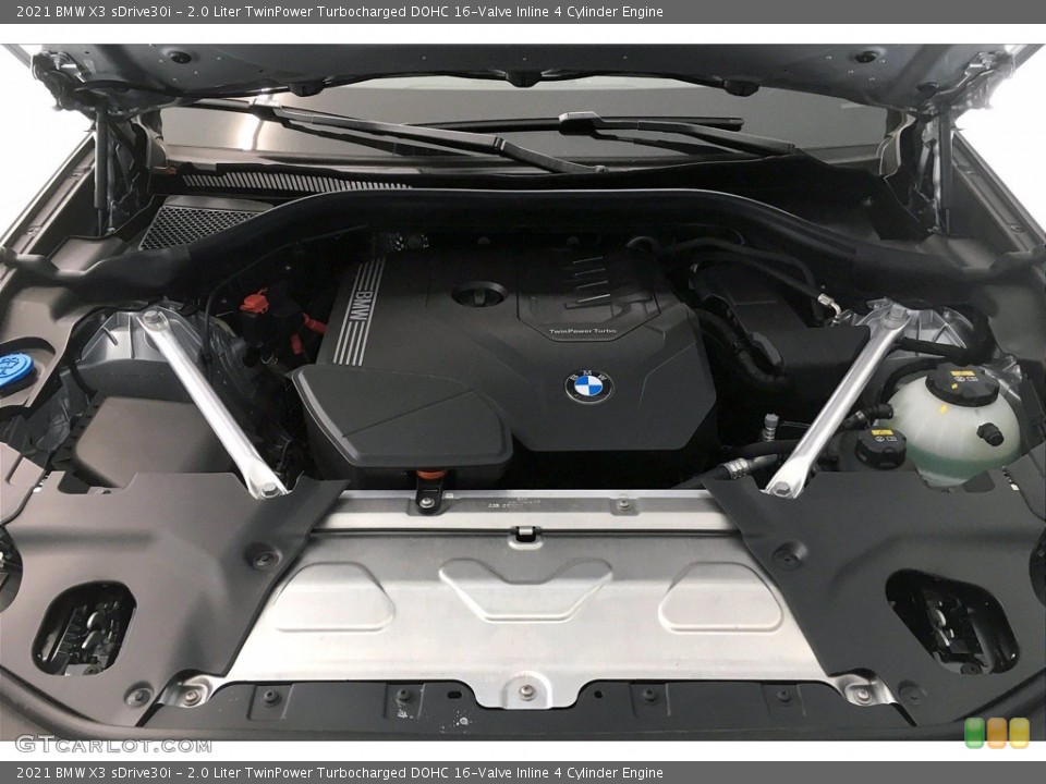 2.0 Liter TwinPower Turbocharged DOHC 16-Valve Inline 4 Cylinder Engine for the 2021 BMW X3 #140543760