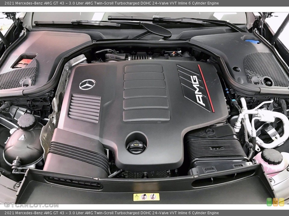 3.0 Liter AMG Twin-Scroll Turbocharged DOHC 24-Valve VVT Inline 6 Cylinder Engine for the 2021 Mercedes-Benz AMG GT #140553810