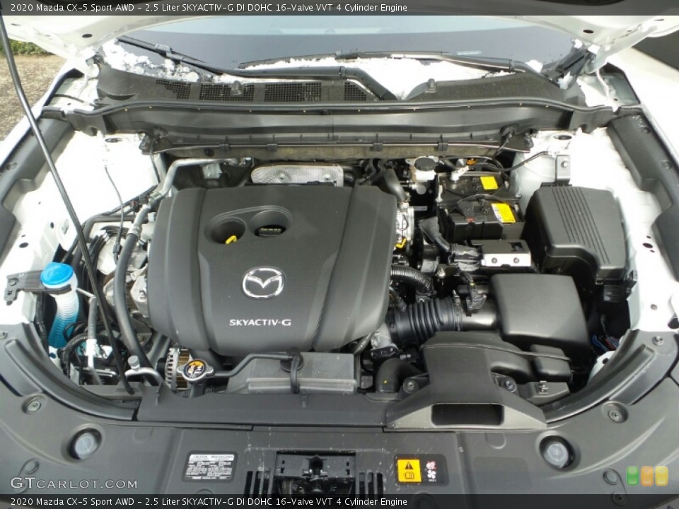 2.5 Liter SKYACTIV-G DI DOHC 16-Valve VVT 4 Cylinder Engine for the 2020 Mazda CX-5 #140558269