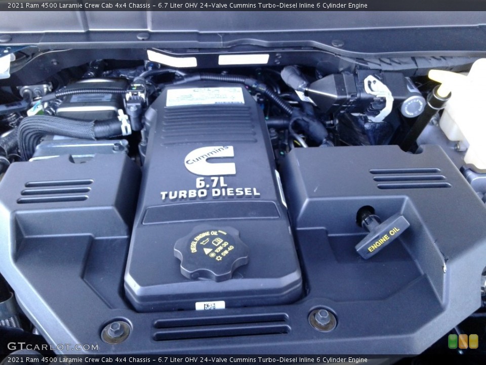 6.7 Liter OHV 24-Valve Cummins Turbo-Diesel Inline 6 Cylinder Engine for the 2021 Ram 4500 #140578797