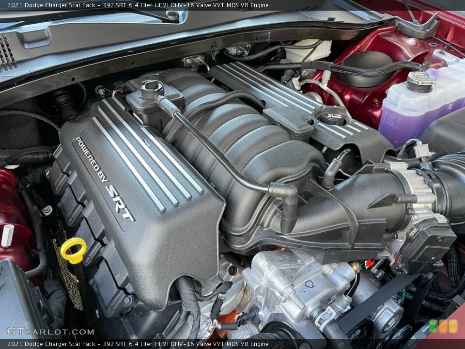 392 SRT 6.4 Liter HEMI OHV-16 Valve VVT MDS V8 Engine for the 2021 Dodge Charger #140580981
