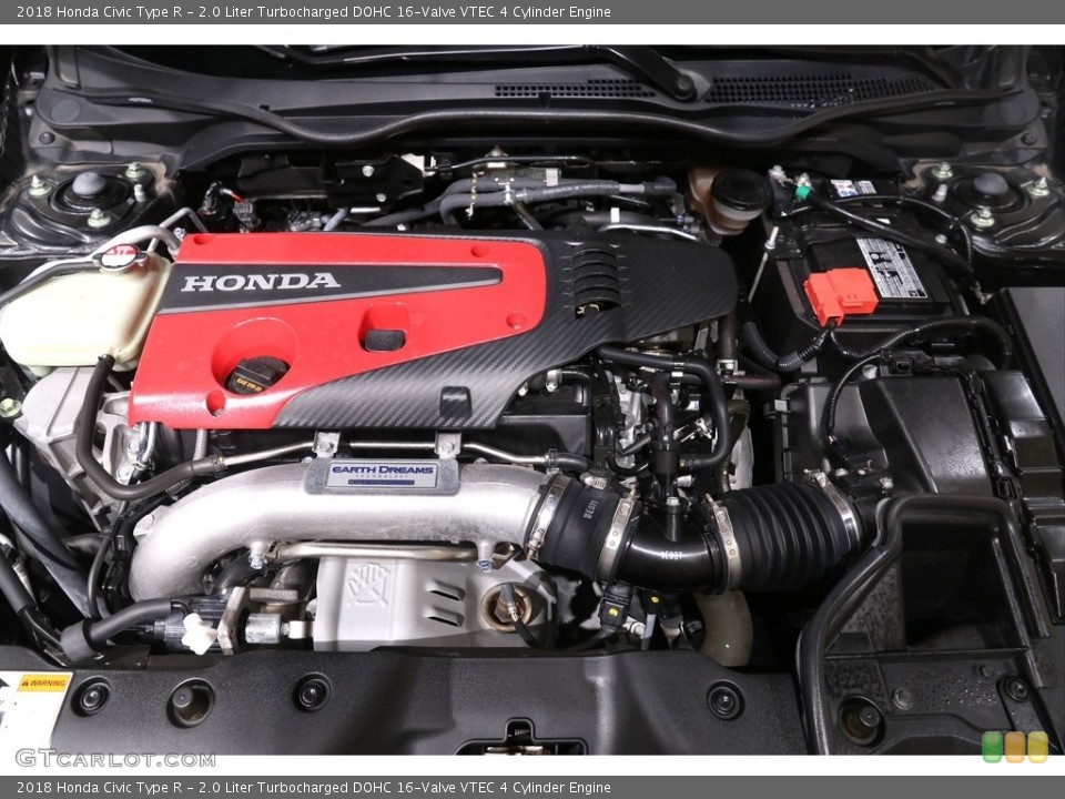 2.0 Liter Turbocharged DOHC 16-Valve VTEC 4 Cylinder Engine for the 2018 Honda Civic #140583018