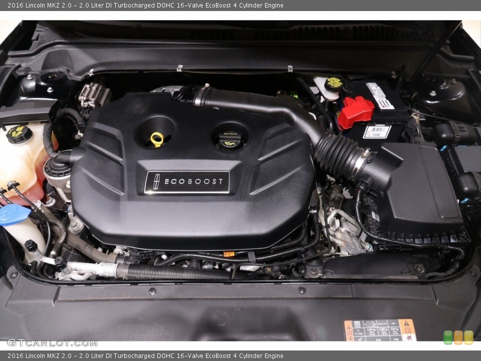 2.0 Liter DI Turbocharged DOHC 16-Valve EcoBoost 4 Cylinder 2016 Lincoln MKZ Engine