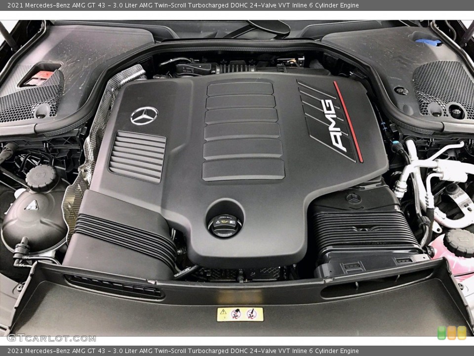 3.0 Liter AMG Twin-Scroll Turbocharged DOHC 24-Valve VVT Inline 6 Cylinder Engine for the 2021 Mercedes-Benz AMG GT #140617894