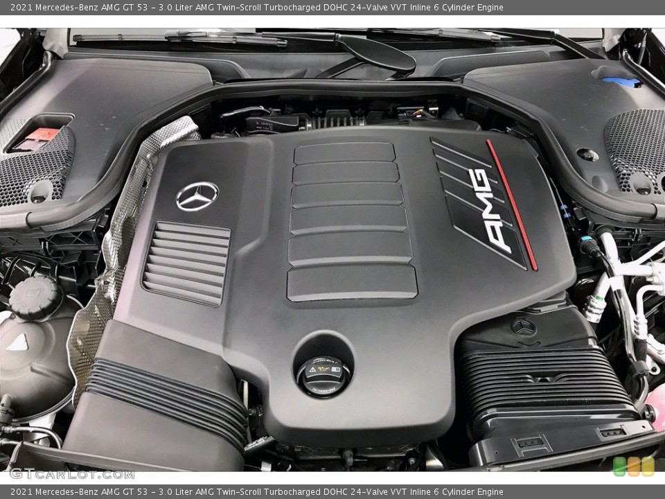 3.0 Liter AMG Twin-Scroll Turbocharged DOHC 24-Valve VVT Inline 6 Cylinder Engine for the 2021 Mercedes-Benz AMG GT #140618131