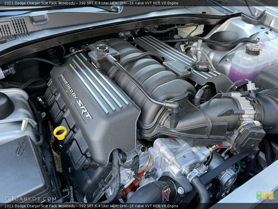 392 SRT 6.4 Liter HEMI OHV-16 Valve VVT MDS V8 Engine for the 2021 Dodge Charger #140621800
