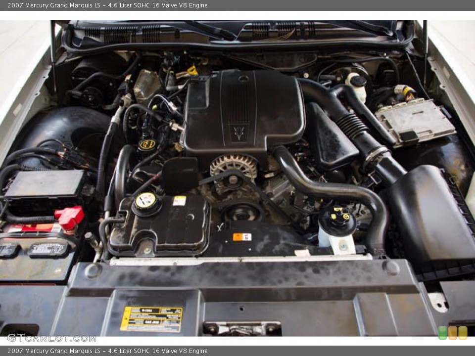 4.6 Liter SOHC 16 Valve V8 Engine for the 2007 Mercury Grand Marquis #140622062