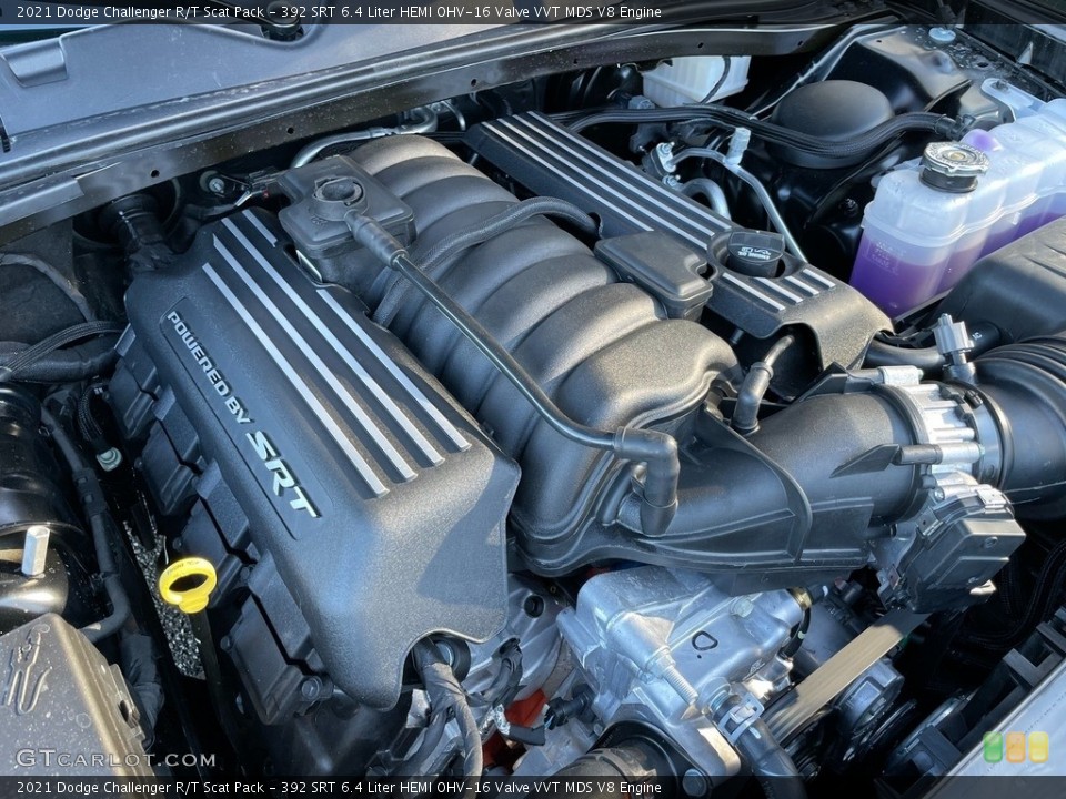 392 SRT 6.4 Liter HEMI OHV-16 Valve VVT MDS V8 Engine for the 2021 Dodge Challenger #140626745