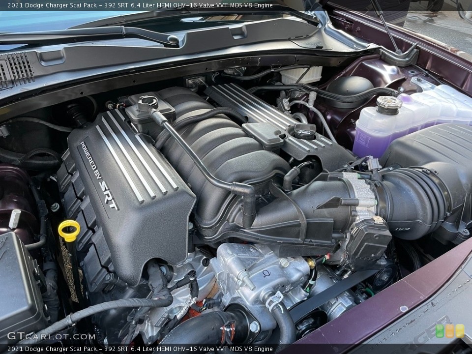 392 SRT 6.4 Liter HEMI OHV-16 Valve VVT MDS V8 Engine for the 2021 Dodge Charger #140628908