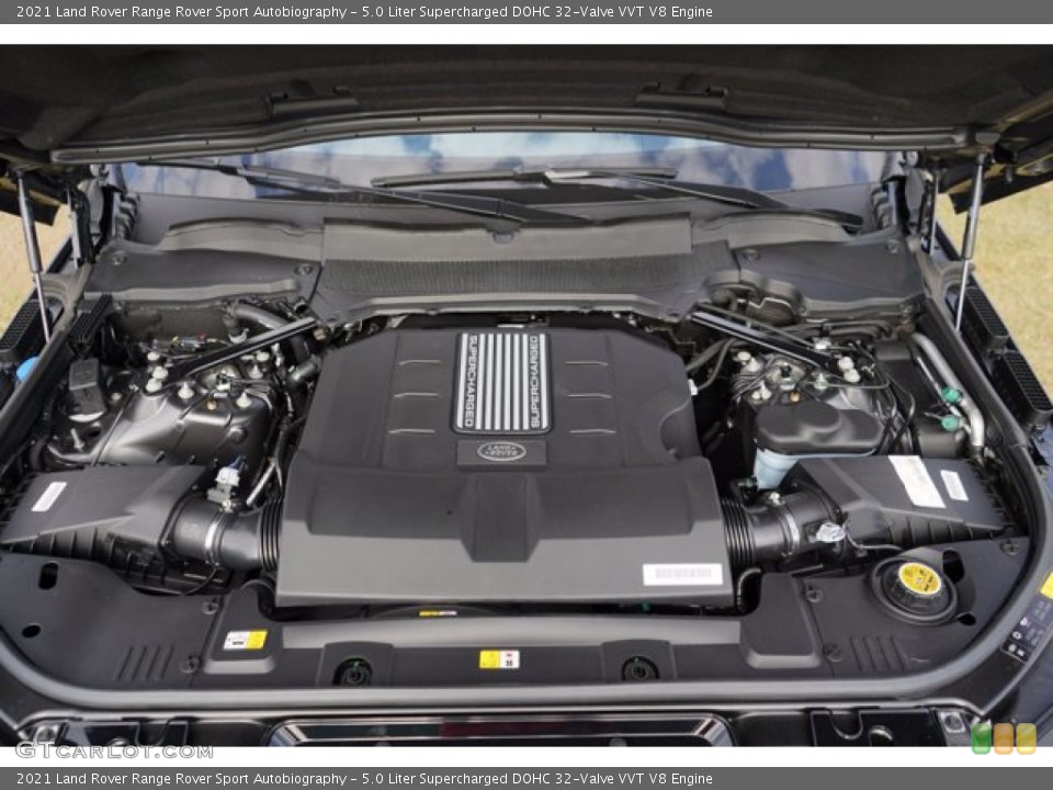 5.0 Liter Supercharged DOHC 32-Valve VVT V8 Engine for the 2021 Land Rover Range Rover Sport #140638991