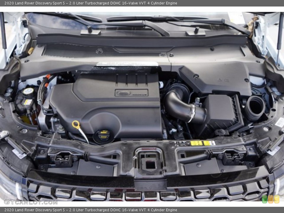 2.0 Liter Turbocharged DOHC 16-Valve VVT 4 Cylinder 2020 Land Rover Discovery Sport Engine
