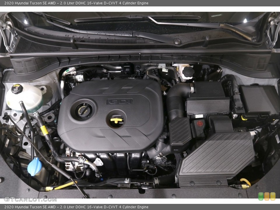 2.0 Liter DOHC 16-Valve D-CVVT 4 Cylinder Engine for the 2020 Hyundai Tucson #140649970