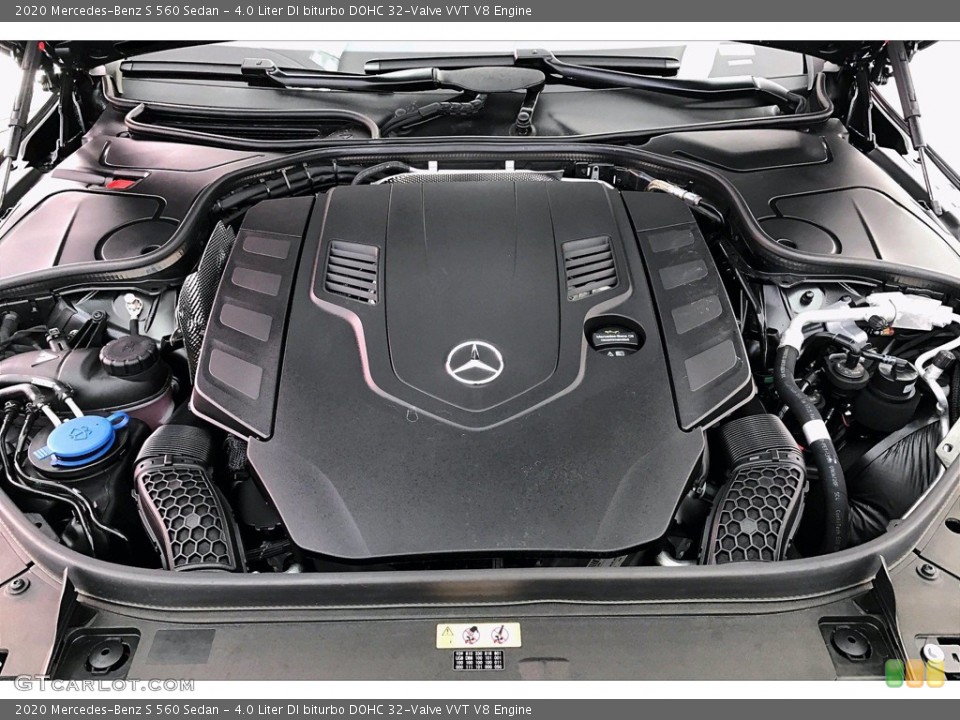 4.0 Liter DI biturbo DOHC 32-Valve VVT V8 Engine for the 2020 Mercedes-Benz S #140663641
