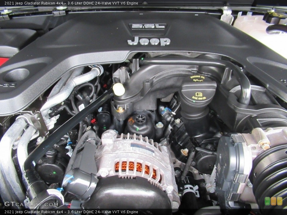 3.6 Liter DOHC 24-Valve VVT V6 Engine for the 2021 Jeep Gladiator #140676747