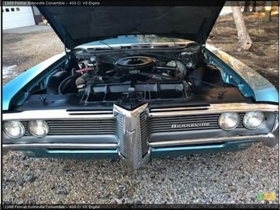 400 CI  V8 1968 Pontiac Bonneville Engine