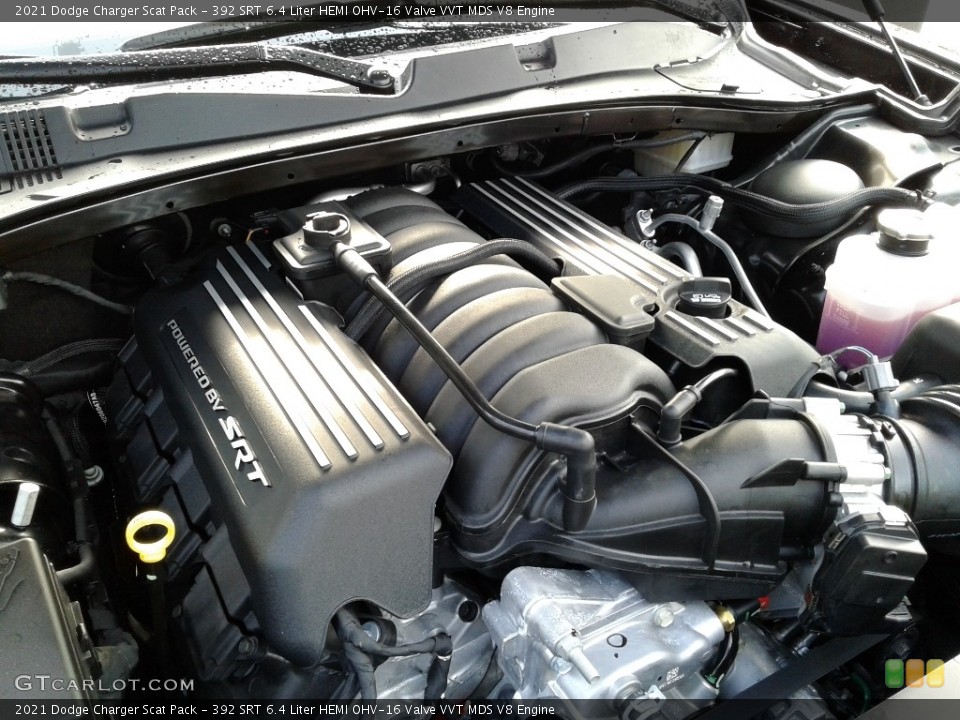 392 SRT 6.4 Liter HEMI OHV-16 Valve VVT MDS V8 Engine for the 2021 Dodge Charger #140709401