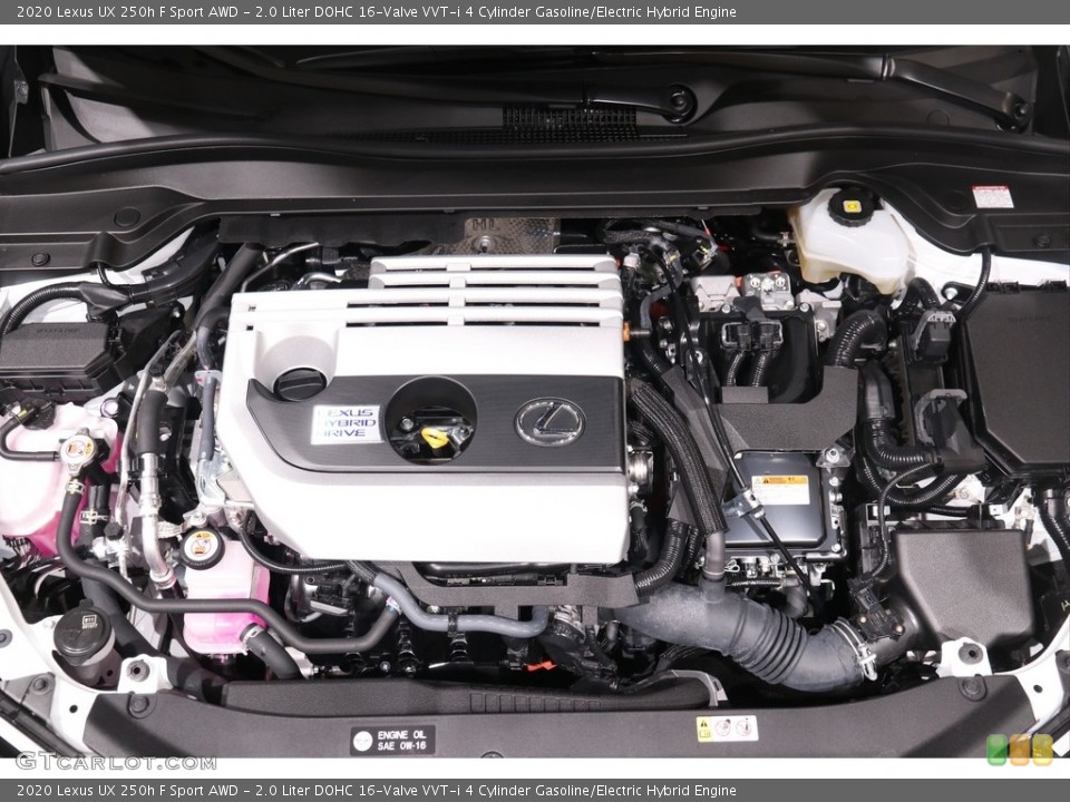 2.0 Liter DOHC 16-Valve VVT-i 4 Cylinder Gasoline/Electric Hybrid 2020 Lexus UX Engine