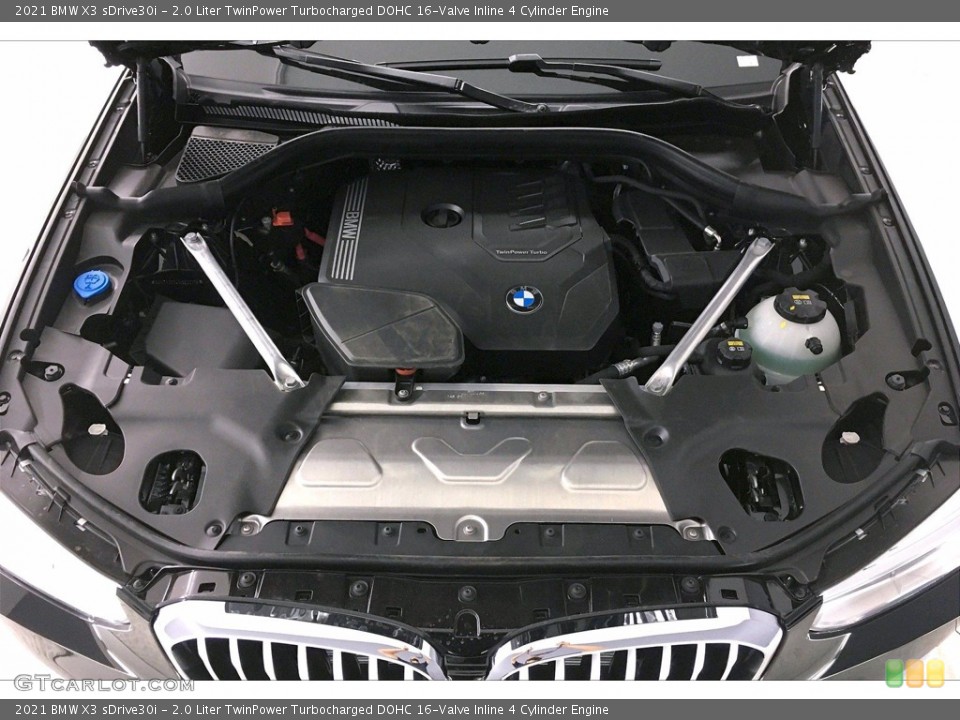 2.0 Liter TwinPower Turbocharged DOHC 16-Valve Inline 4 Cylinder Engine for the 2021 BMW X3 #140746223