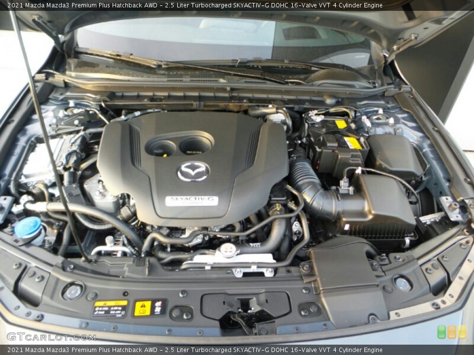 2.5 Liter Turbocharged SKYACTIV-G DOHC 16-Valve VVT 4 Cylinder Engine for the 2021 Mazda Mazda3 #140759641
