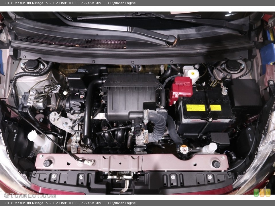 1.2 Liter DOHC 12-Valve MIVEC 3 Cylinder Engine for the 2018 Mitsubishi Mirage #140770379