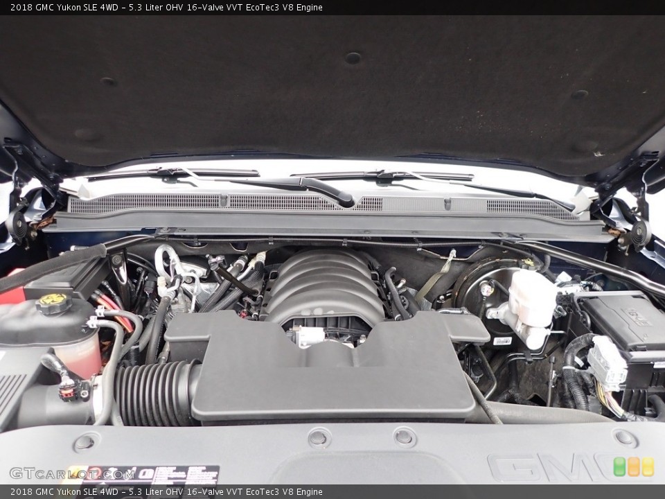 5.3 Liter OHV 16-Valve VVT EcoTec3 V8 Engine for the 2018 GMC Yukon #140777721