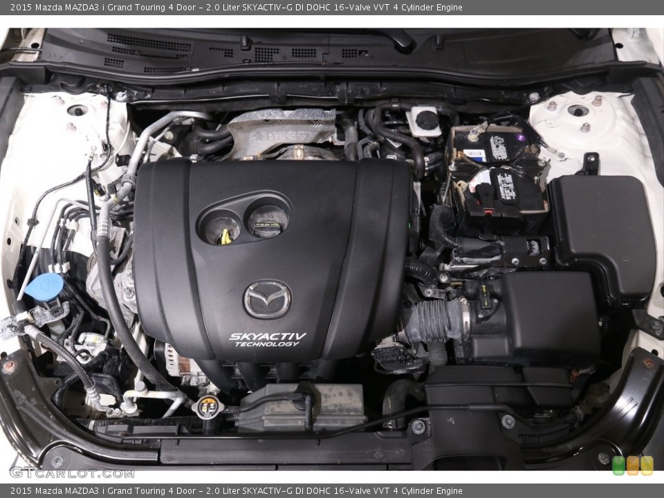 2.0 Liter SKYACTIV-G DI DOHC 16-Valve VVT 4 Cylinder 2015 Mazda MAZDA3 Engine