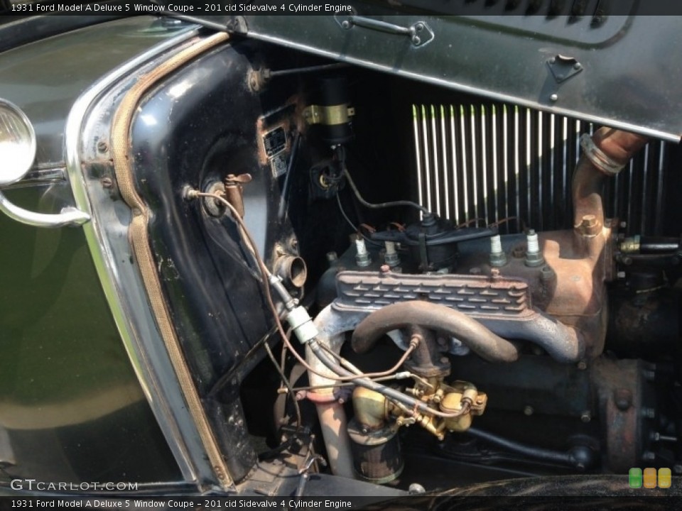 201 cid Sidevalve 4 Cylinder Engine for the 1931 Ford Model A #140798960