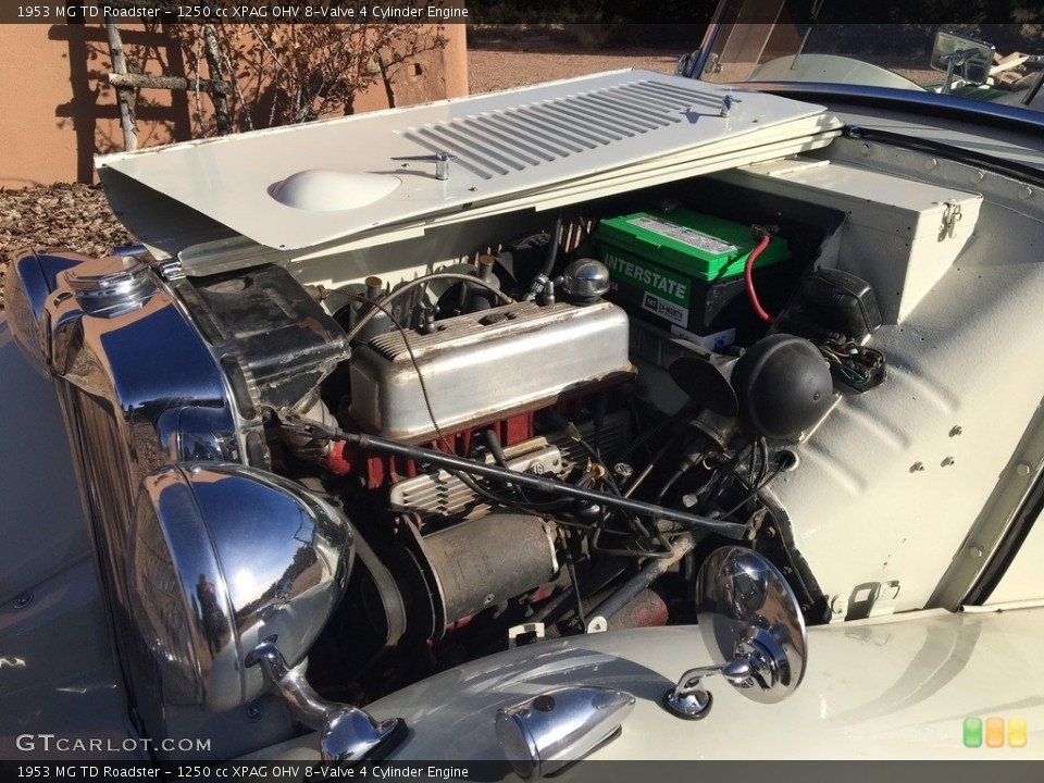 1250 cc XPAG OHV 8-Valve 4 Cylinder Engine for the 1953 MG TD #140822938