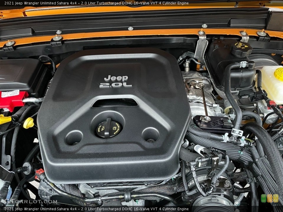 2.0 Liter Turbocharged DOHC 16-Valve VVT 4 Cylinder Engine for the 2021 Jeep Wrangler Unlimited #140827163
