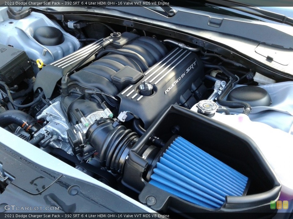 392 SRT 6.4 Liter HEMI OHV-16 Valve VVT MDS V8 Engine for the 2021 Dodge Charger #140836496
