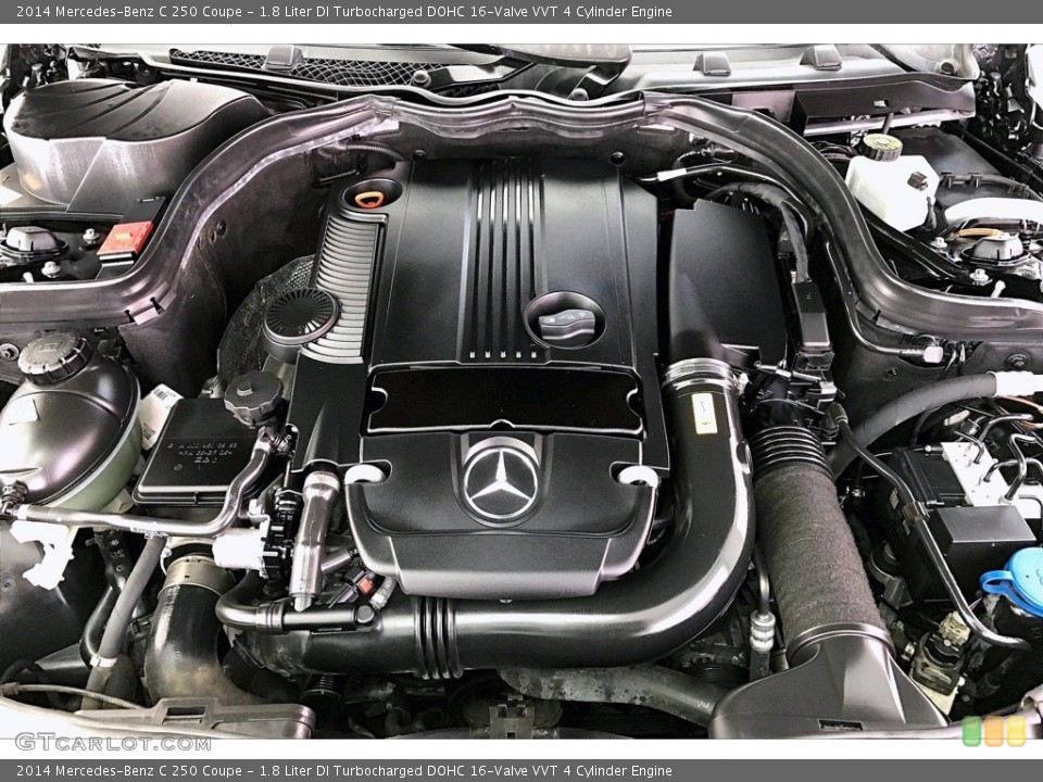 1.8 Liter DI Turbocharged DOHC 16-Valve VVT 4 Cylinder 2014 Mercedes-Benz C Engine