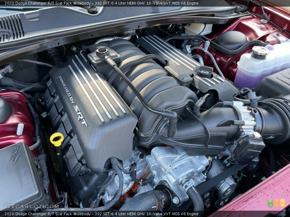 392 SRT 6.4 Liter HEMI OHV 16-Valve VVT MDS V8 Engine for the 2020 Dodge Challenger #140844991