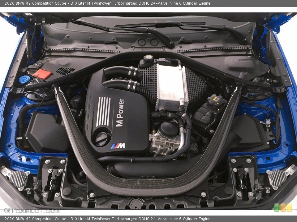 3.0 Liter M TwinPower Turbocharged DOHC 24-Valve Inline 6 Cylinder 2020 BMW M2 Engine