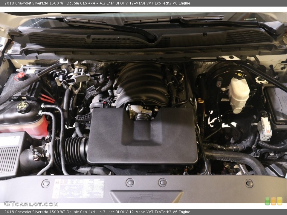 4.3 Liter DI OHV 12-Valve VVT EcoTech3 V6 Engine for the 2018 Chevrolet Silverado 1500 #140850112
