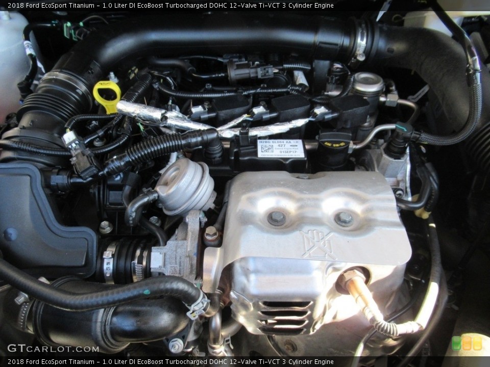 1.0 Liter DI EcoBoost Turbocharged DOHC 12-Valve Ti-VCT 3 Cylinder Engine for the 2018 Ford EcoSport #140866210