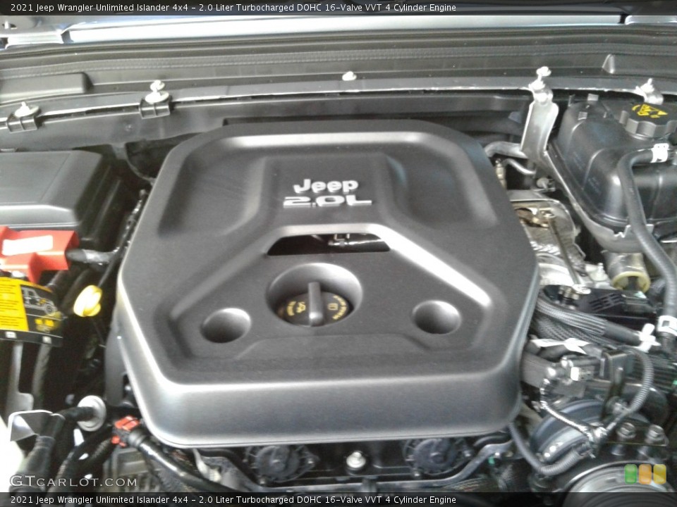 2.0 Liter Turbocharged DOHC 16-Valve VVT 4 Cylinder Engine for the 2021 Jeep Wrangler Unlimited #140867501