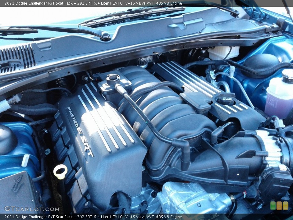 392 SRT 6.4 Liter HEMI OHV-16 Valve VVT MDS V8 Engine for the 2021 Dodge Challenger #140868116