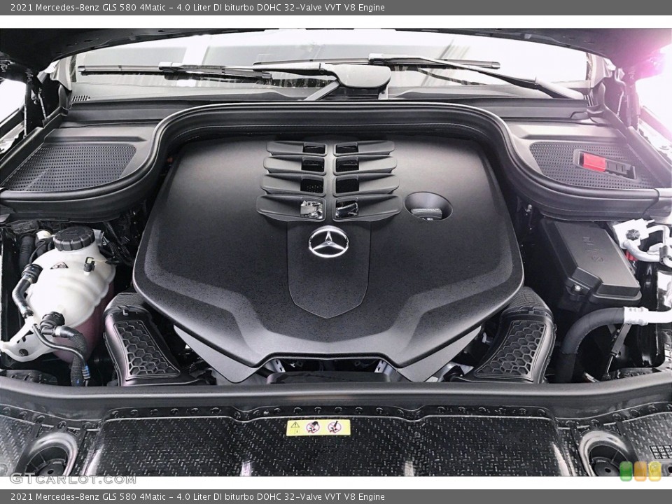 4.0 Liter DI biturbo DOHC 32-Valve VVT V8 2021 Mercedes-Benz GLS Engine
