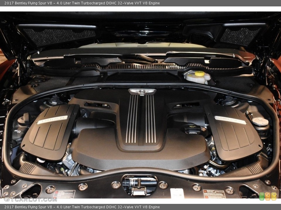 4.0 Liter Twin Turbocharged DOHC 32-Valve VVT V8 Engine for the 2017 Bentley Flying Spur #140924149