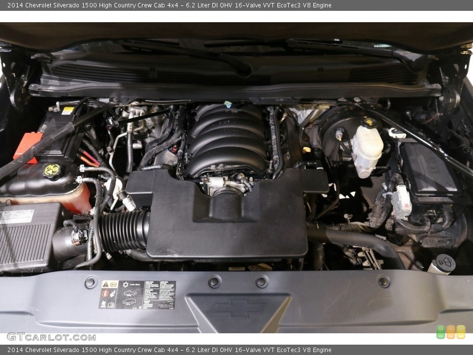 6.2 Liter DI OHV 16-Valve VVT EcoTec3 V8 2014 Chevrolet Silverado 1500 Engine