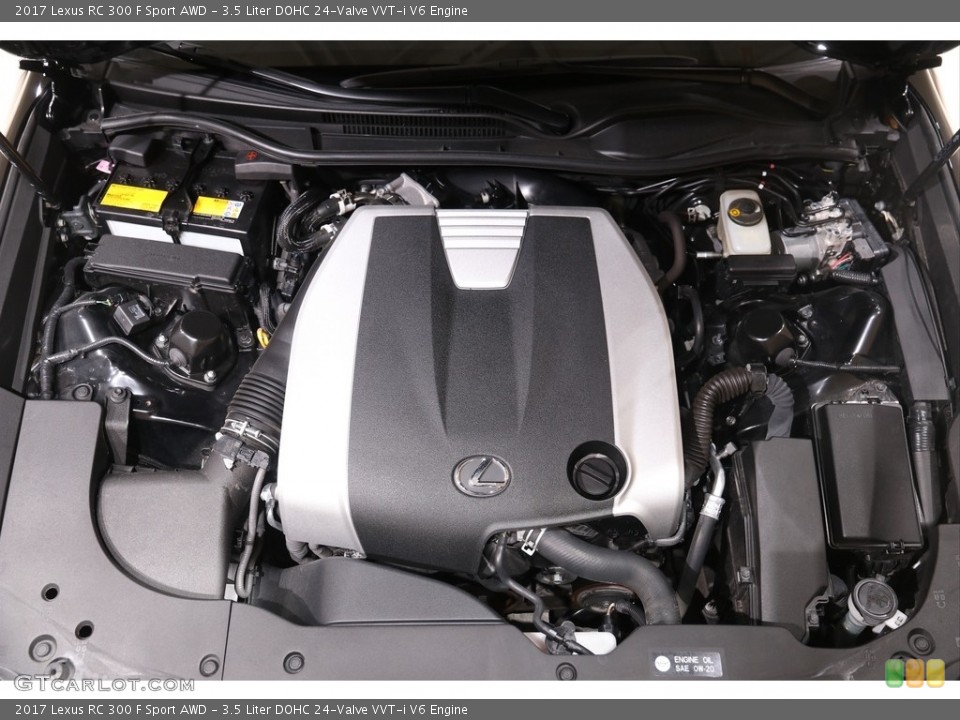 3.5 Liter DOHC 24-Valve VVT-i V6 2017 Lexus RC Engine