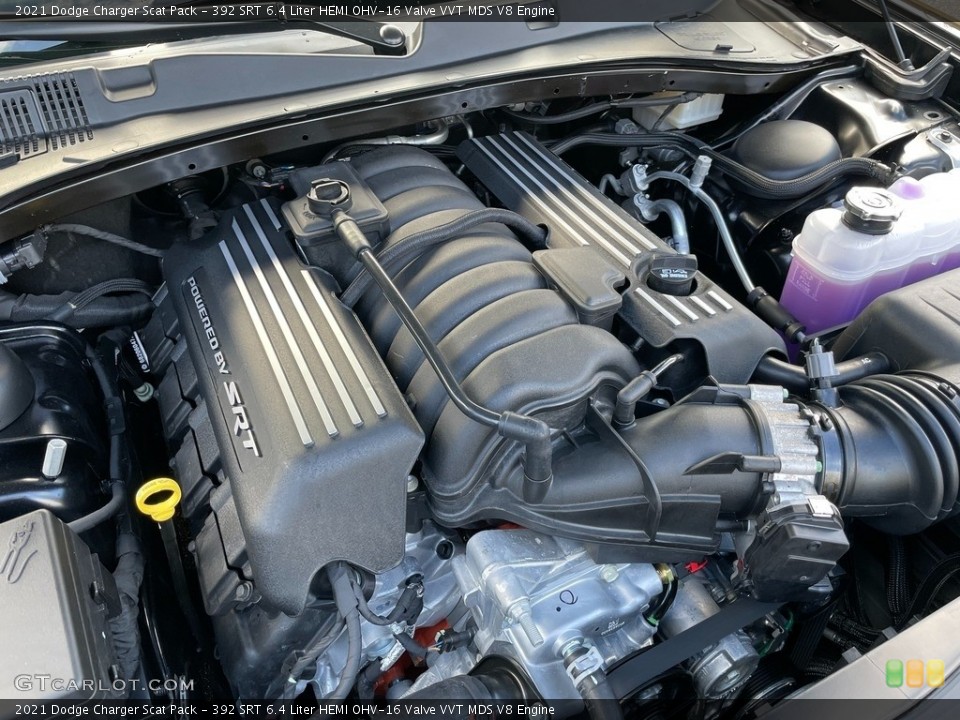 392 SRT 6.4 Liter HEMI OHV-16 Valve VVT MDS V8 Engine for the 2021 Dodge Charger #140939784