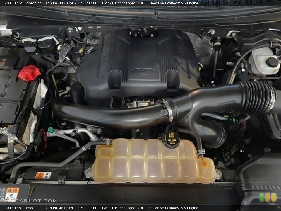 3.5 Liter PFDI Twin-Turbocharged DOHC 24-Valve EcoBoost V6 Engine for the 2018 Ford Expedition #140941761