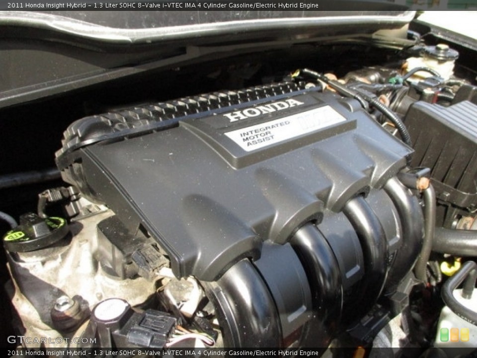 1.3 Liter SOHC 8-Valve i-VTEC IMA 4 Cylinder Gasoline/Electric Hybrid Engine for the 2011 Honda Insight #140946202