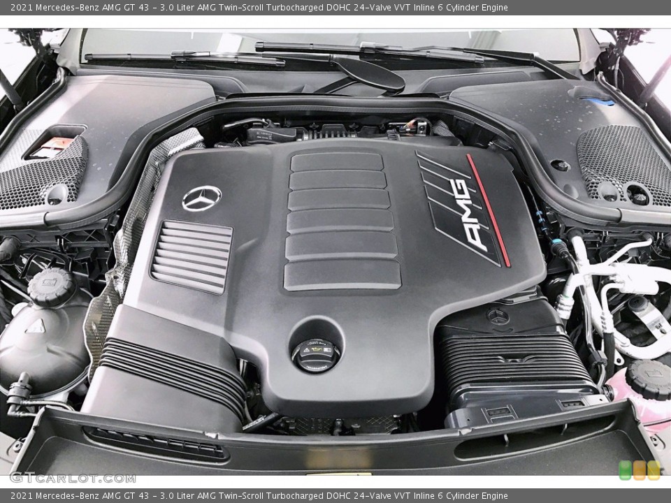 3.0 Liter AMG Twin-Scroll Turbocharged DOHC 24-Valve VVT Inline 6 Cylinder Engine for the 2021 Mercedes-Benz AMG GT #140948041