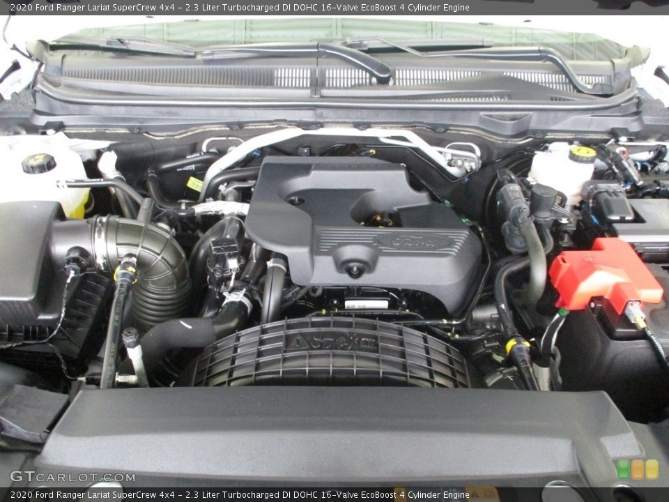2.3 Liter Turbocharged DI DOHC 16-Valve EcoBoost 4 Cylinder 2020 Ford Ranger Engine