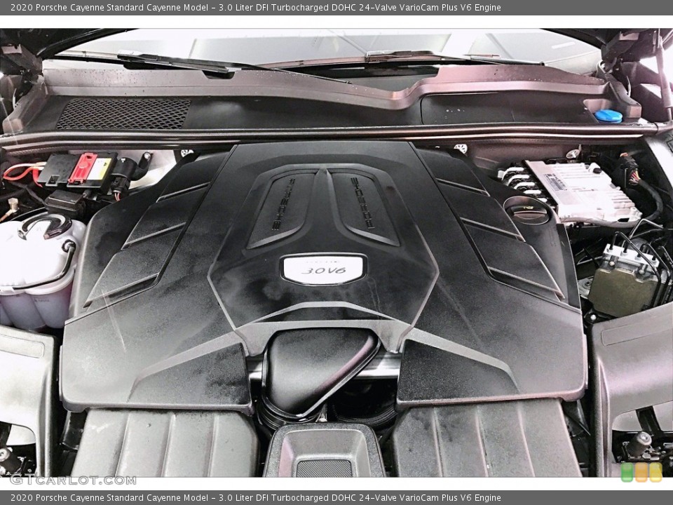 3.0 Liter DFI Turbocharged DOHC 24-Valve VarioCam Plus V6 2020 Porsche Cayenne Engine